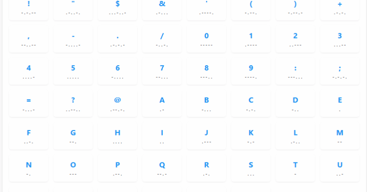 TranslateMorseCode