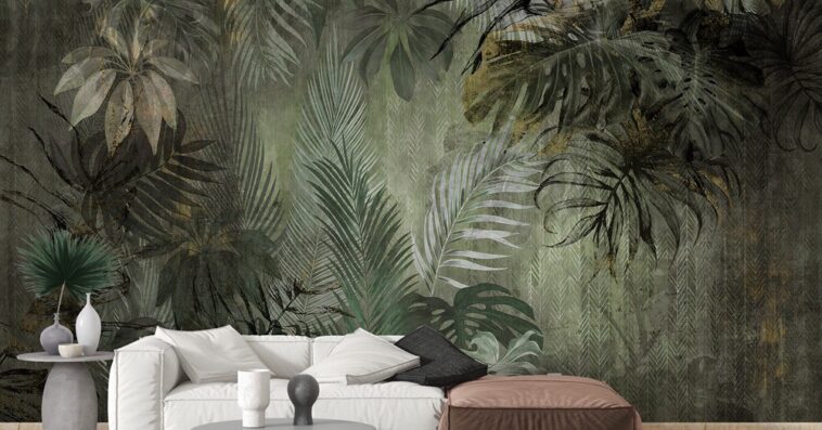 Tropical Peel and Stick Wallpaper for Walls