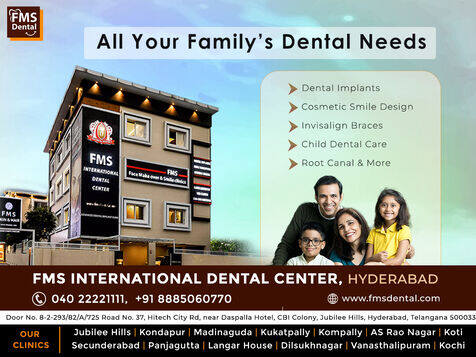 Best Dental Clinic In Jubilee Hills – FMS Dental