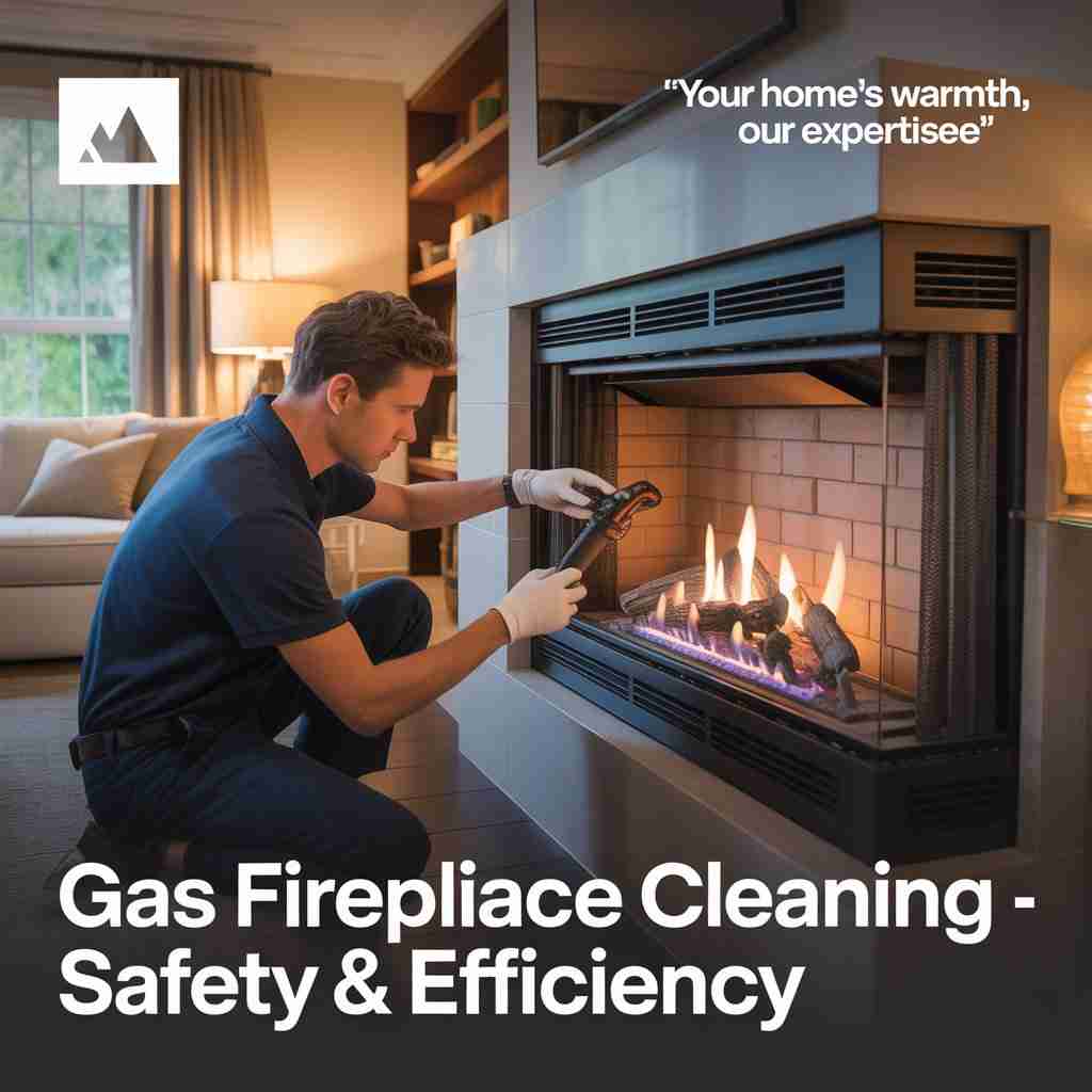Gas Fireplace Cleaning