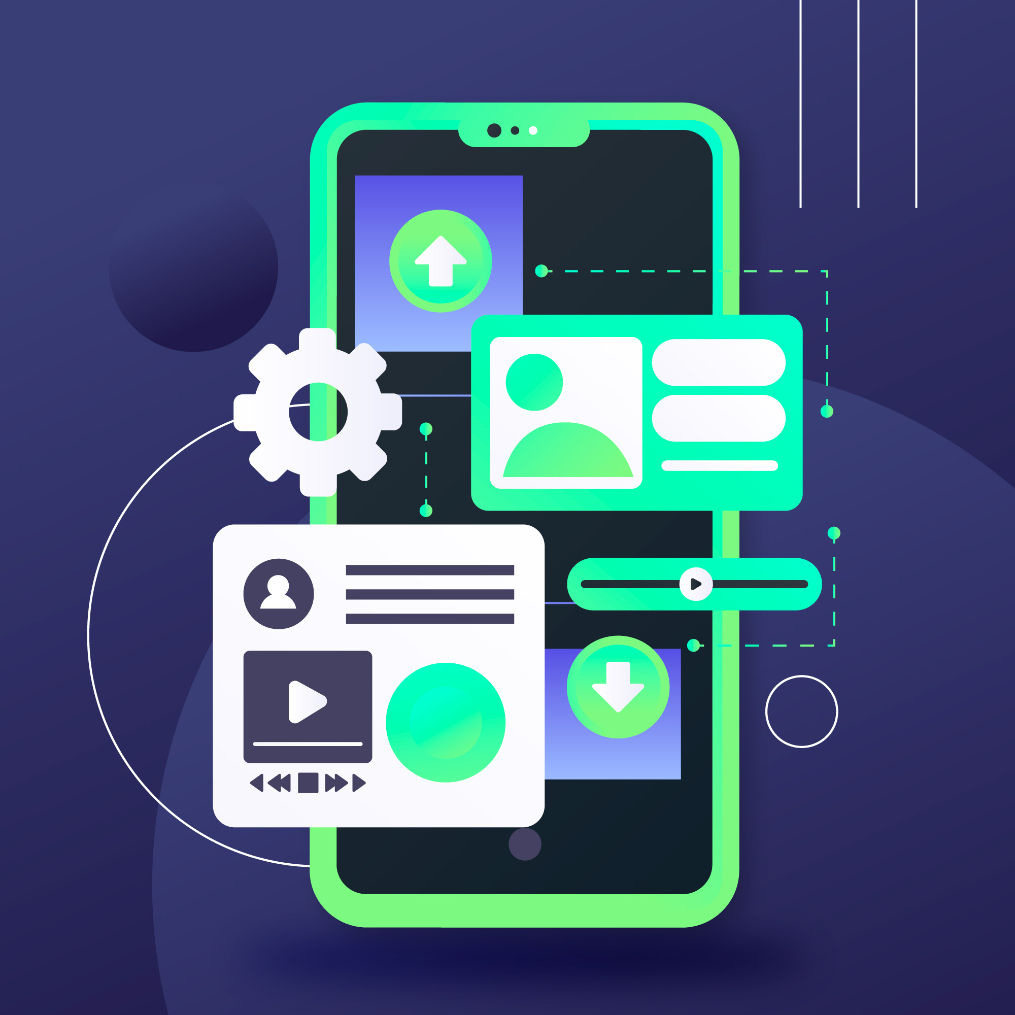Reliable Mobile App Development Company for Custom Solutions – Zentelex PVT. LTD. 1 mobile app development company