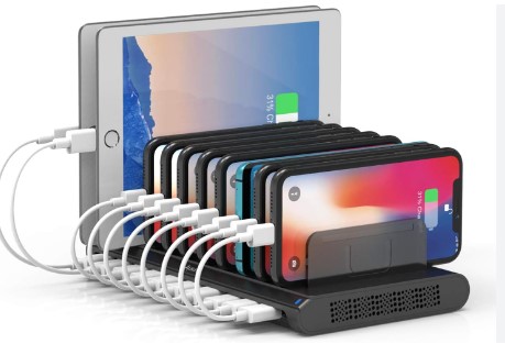 mobile phone charger station