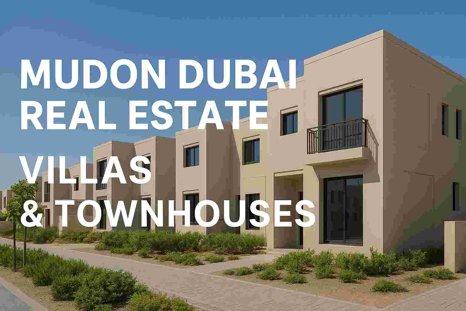 Mudon Dubai Real Estate | Villas & Townhouses