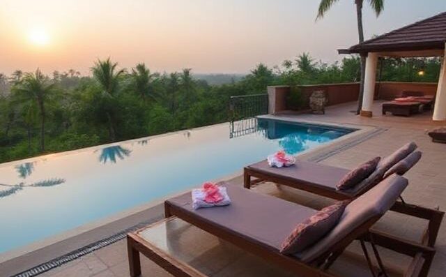 private pool villa in goa for couple