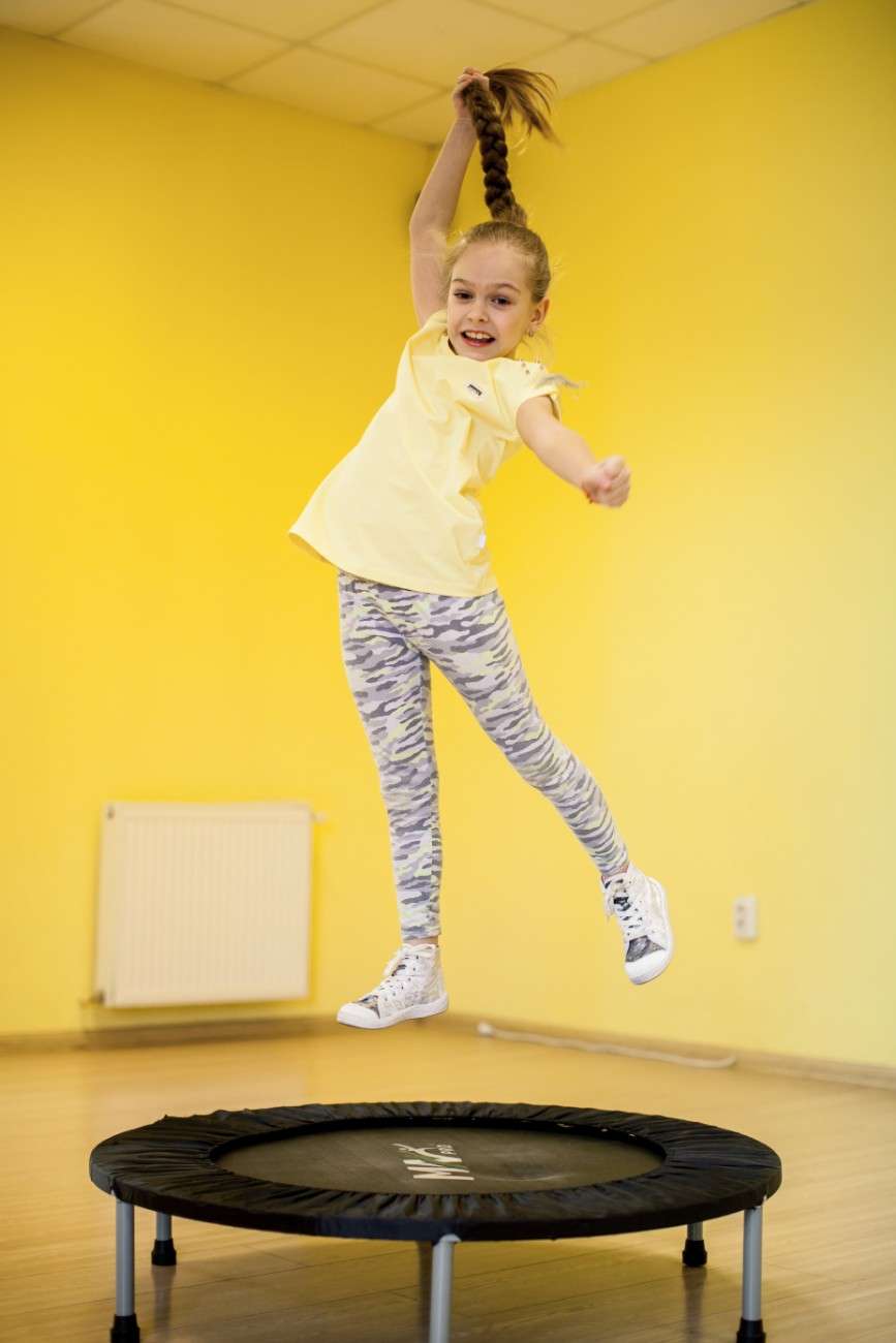 The Benefits and Buying Guide for Exercise Trampolines 1 small sport trampoline beautiful youth 1