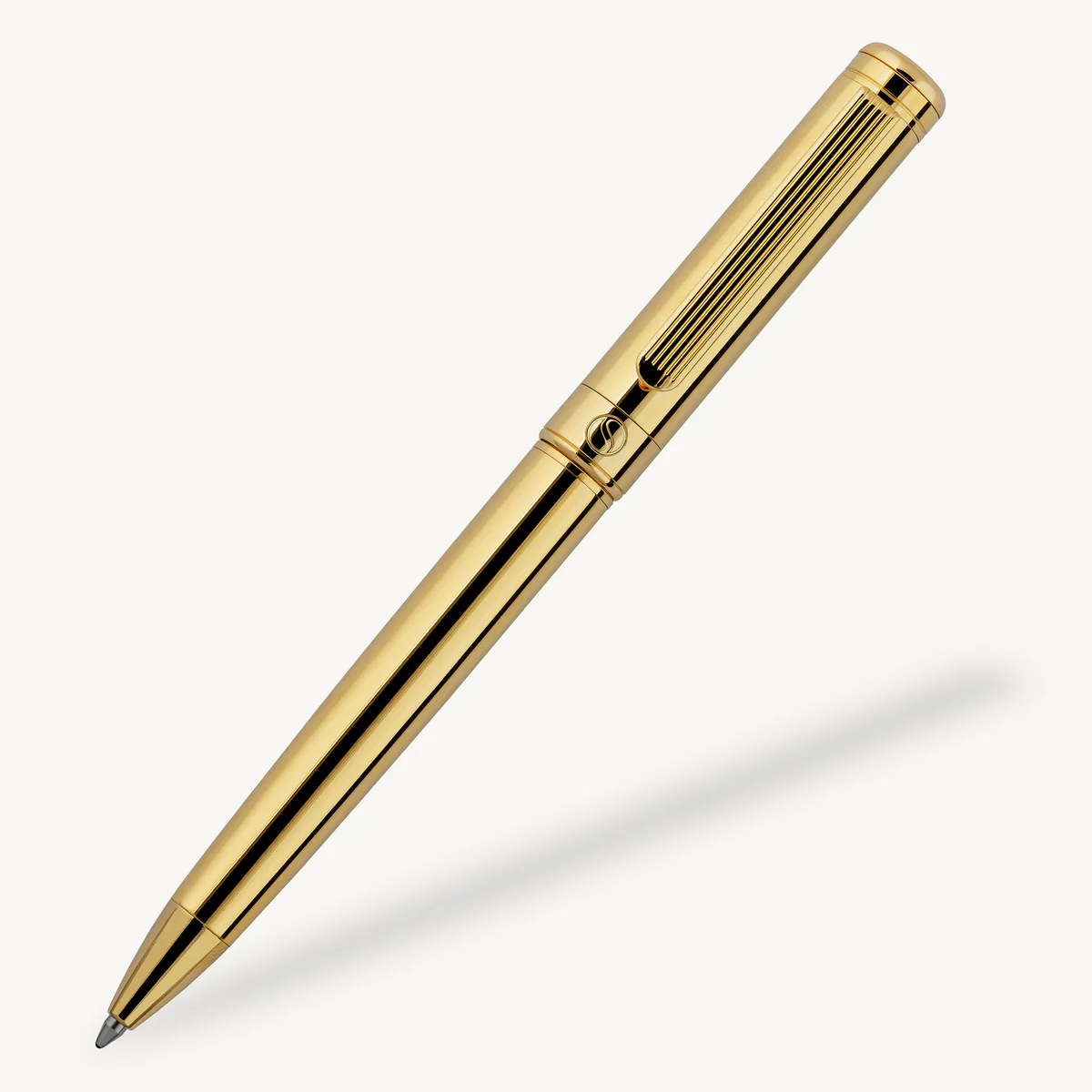 The Elegance of a Gold Ballpoint Pen