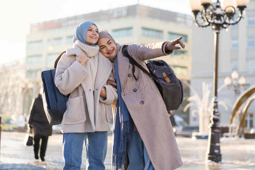 Winter Season Hijab Fashion