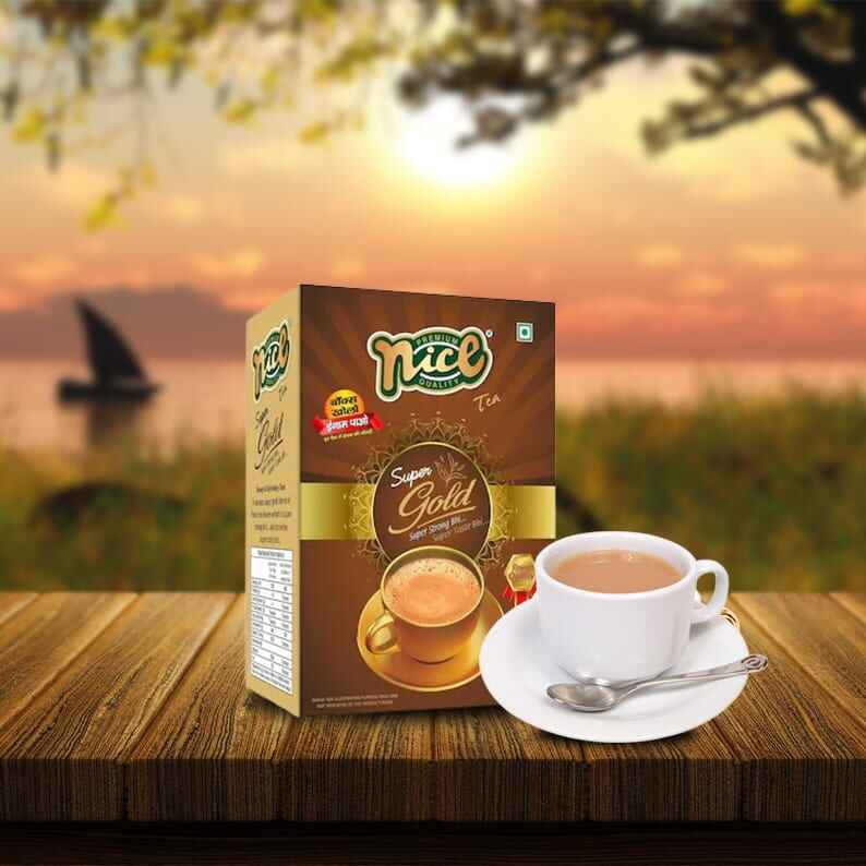 Luxury in Every Sip: Super Gold Tea by The Nice Tea