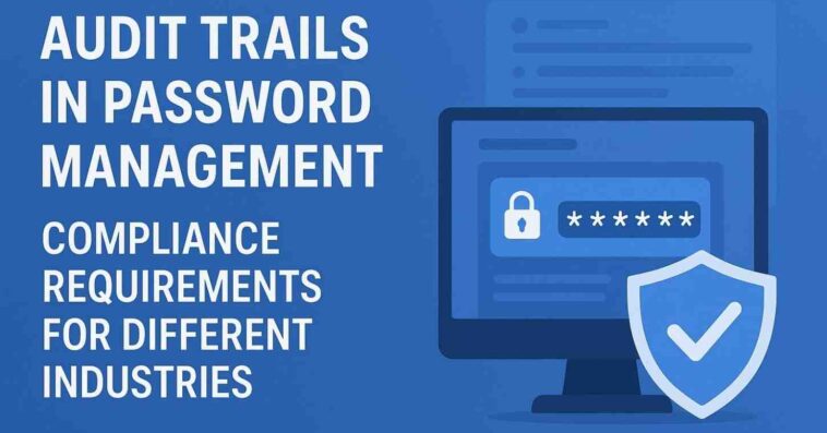 Audit Trail in Password Management