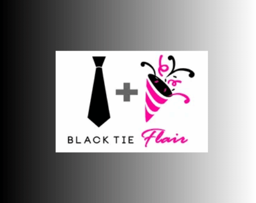 Black Tie Flair Logo
