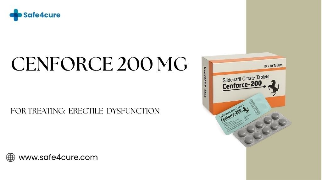 How Cenforce 200 mg Differs from Other ED Medicines