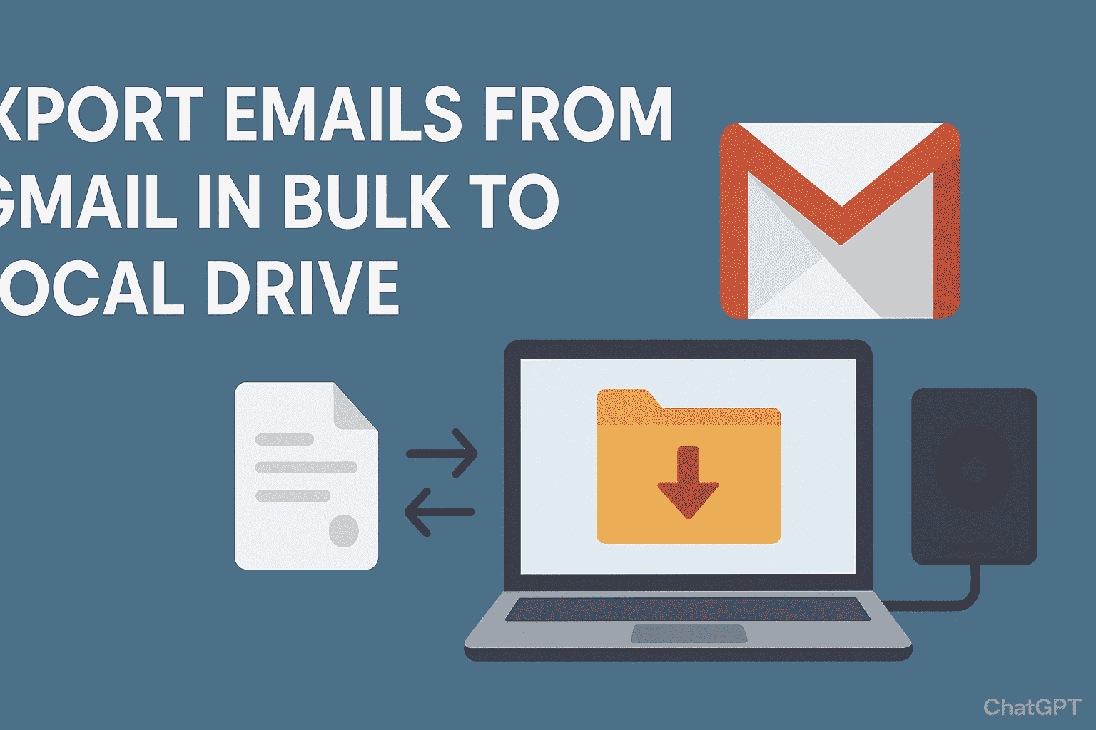 How to Export Emails from Gmail in Bulk to Computer?