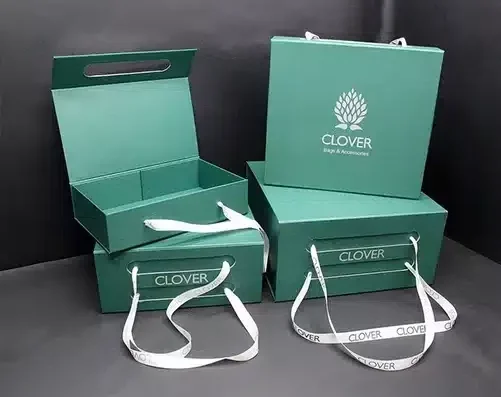 Professionally made Custom Handle Boxes are the perfect packaging solutions for takeaway products. CBM is one of the top product box with handle provider. Get A Quote!