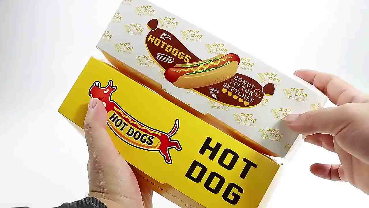 custom hot dog boxes