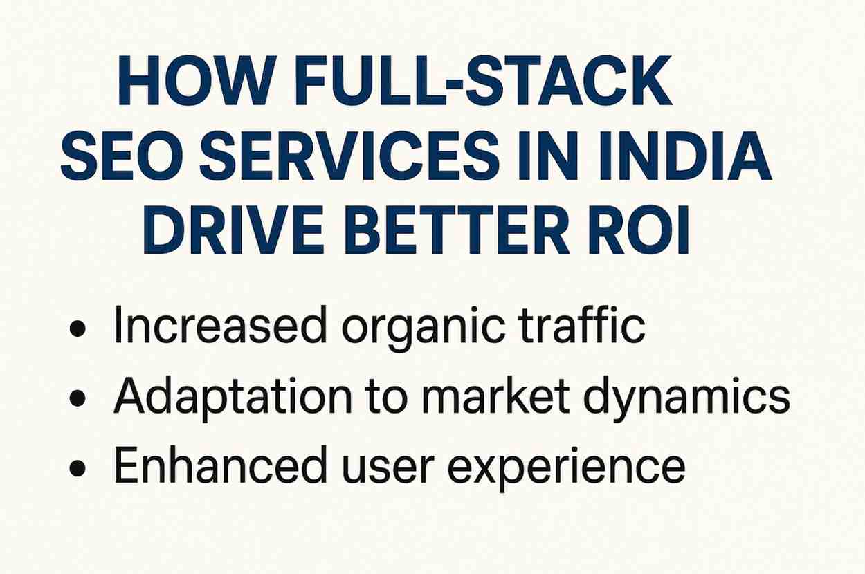 Full stack SEO Services