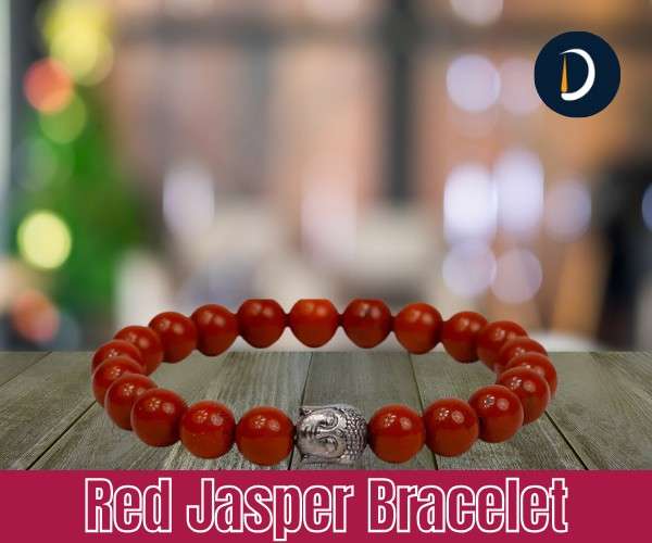 Style and Spiritual Energy with Red Jasper Bracelet