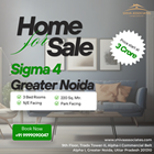 Home for Sale In Sigma 4, Greater Noida.