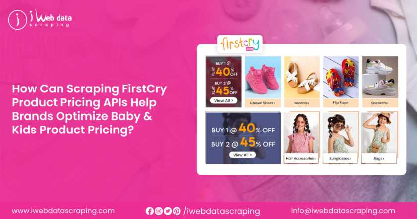 Scraping FirstCry Pricing APIs to Optimize Price