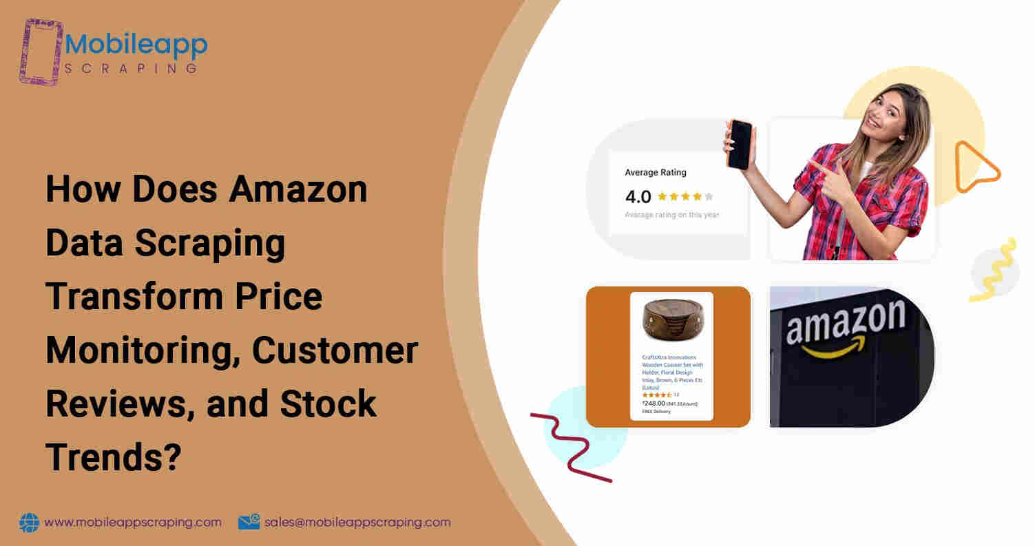 Amazon Data Scraping: Prices, Reviews & Stock
