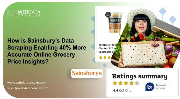 How is Sainsburys Data Scraping Enabling