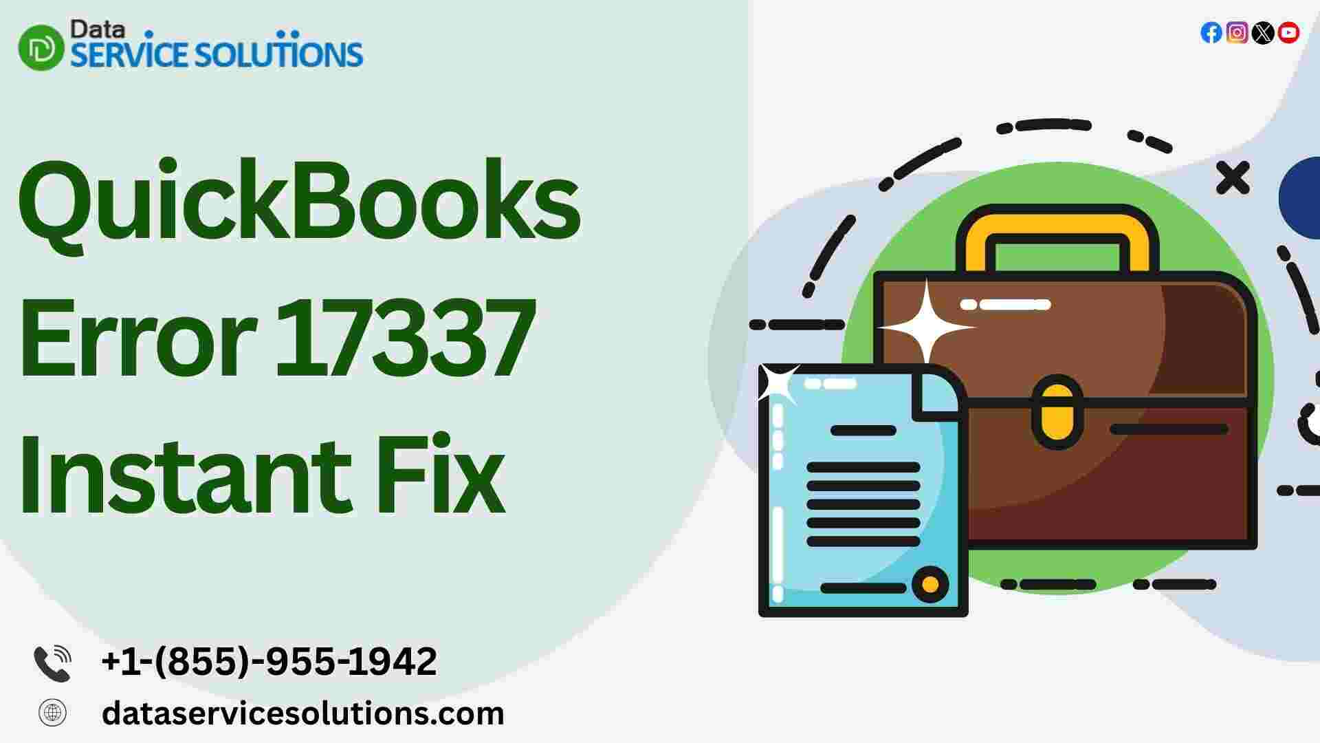 Resolving QuickBooks Error 17337 Quickly