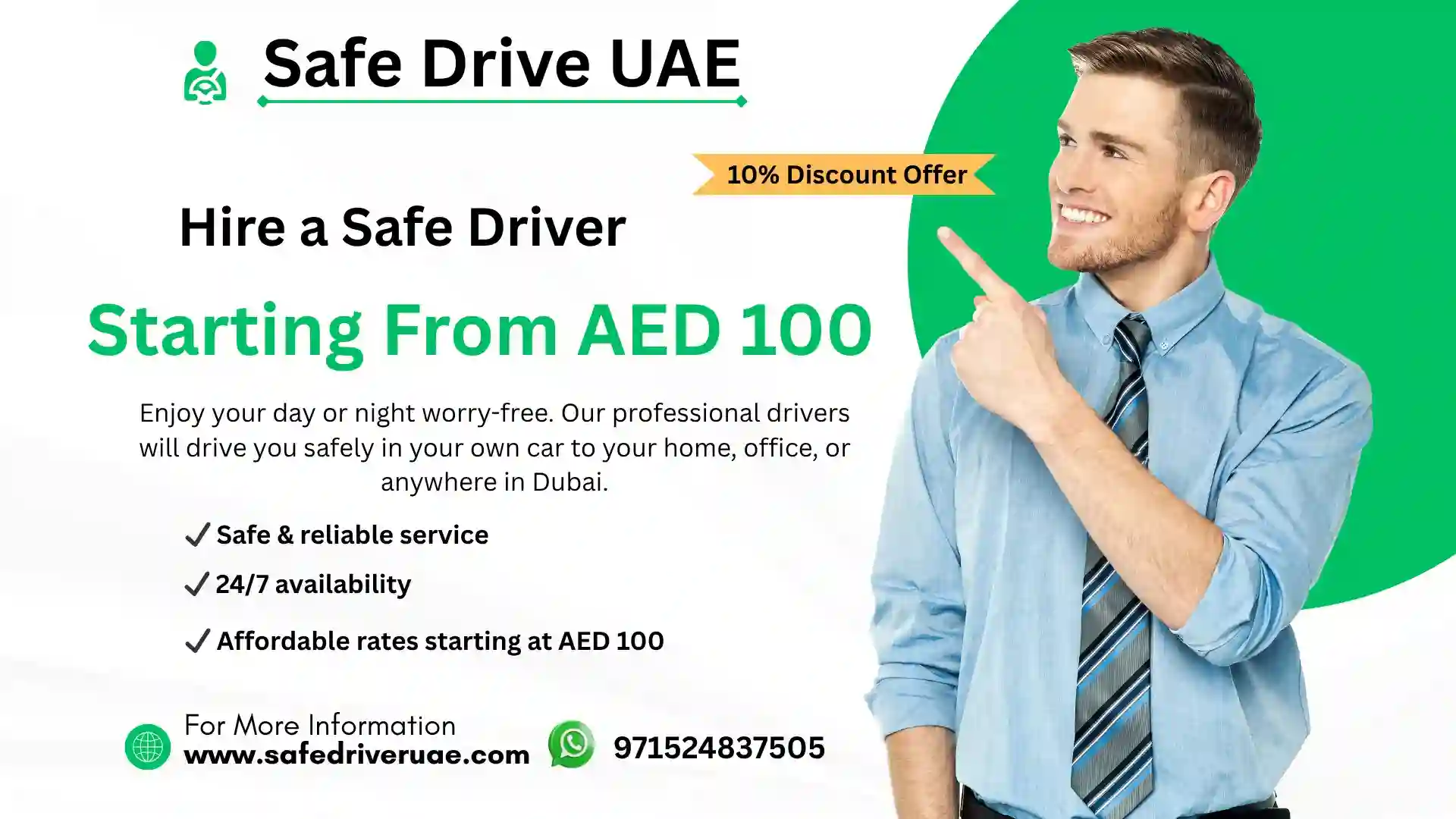 Why More People in Dubai Choose Safe Driver Services