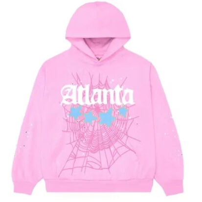 Spider Hoodie 555 Bold Web-Inspired Streetwear Style