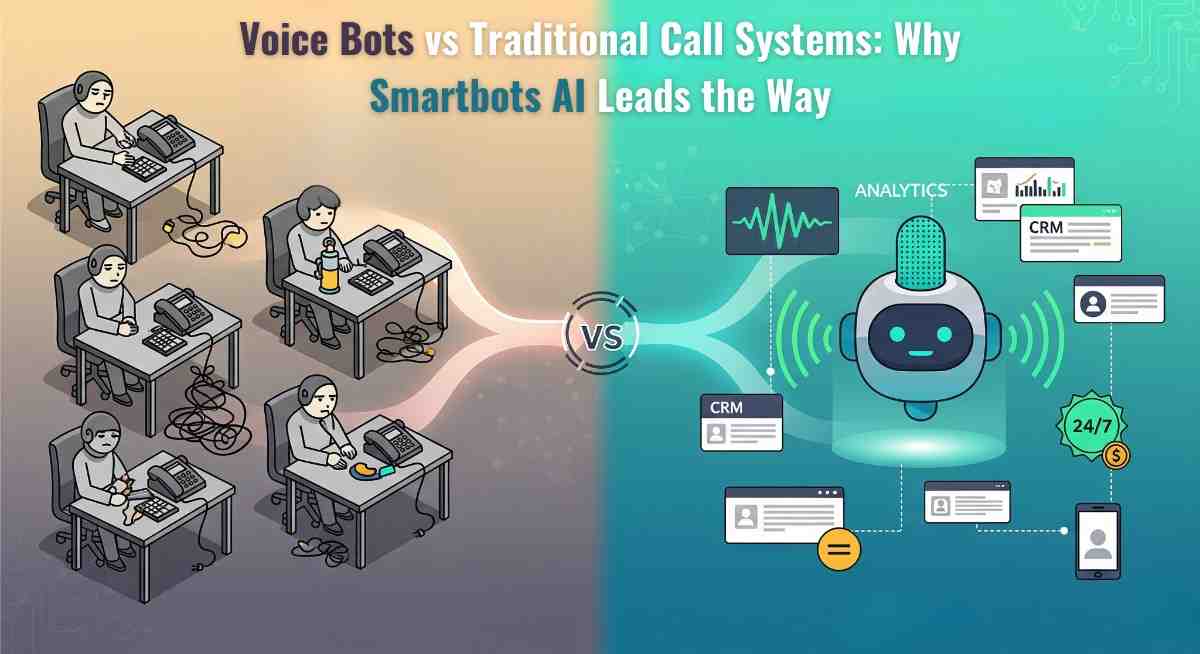 Voice Bots vs Traditional Calls: Why Smartbots Lead