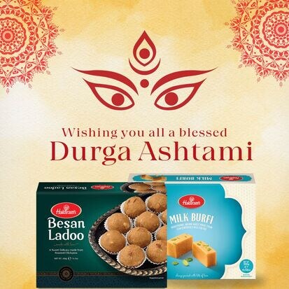 Authentic Indian Sweets for Durga Ashtami