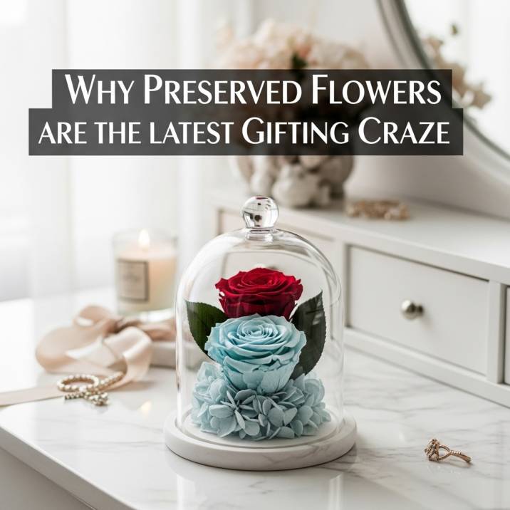 Why Preserved Flowers Are the Latest Gifting Craze