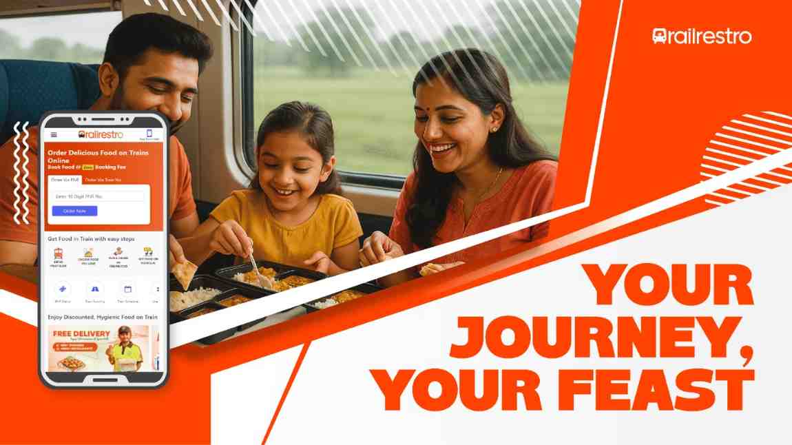 Your Journey, Your Feast: Book Food in Train Easily