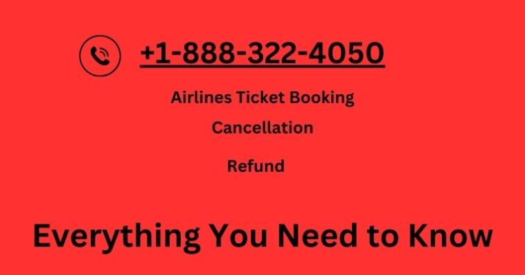 airlines cancellation refund