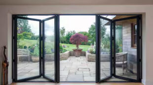 aluminium bi folding door with color coated finish for modern spaces 803415084 f8g7rz99