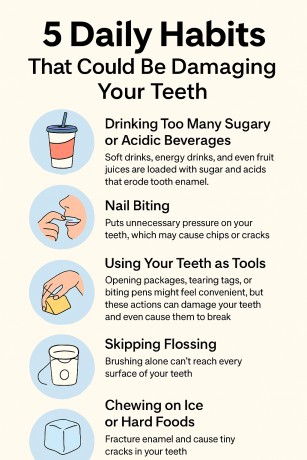 5 Daily Habits That Could Be Damaging Your Teeth