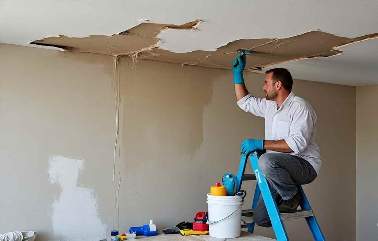 Where to Get Free Estimates Ceiling Water Damage Repair