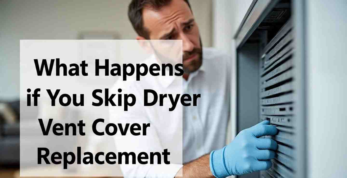 What Happens if You Skip Dryer Vent Cover Replacement