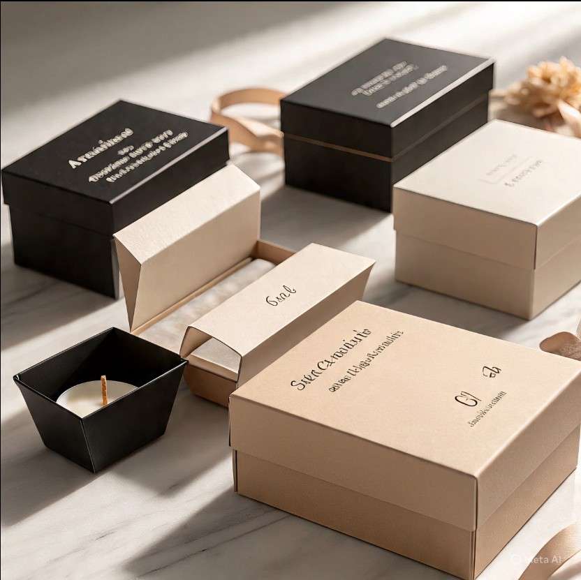 Premium 50cl Candle Boxes Stand Out