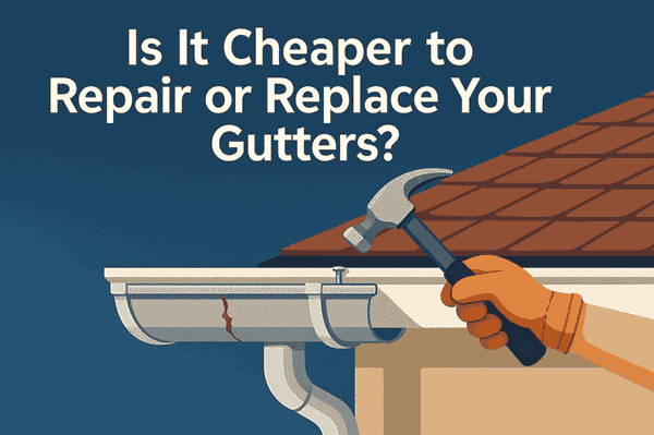 Is It Cheaper to Repair or Replace Your Gutters?