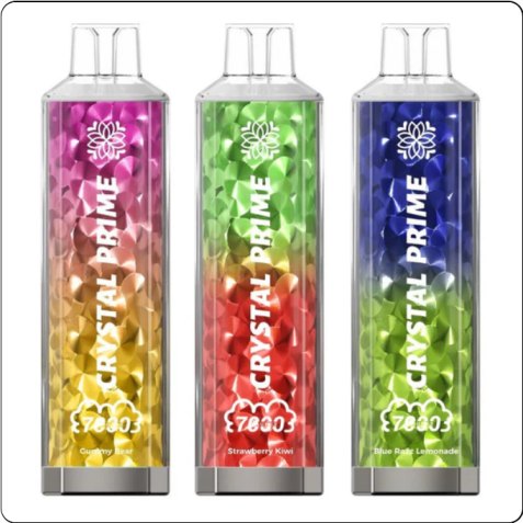 Crystal Prime 7000 Box of 10 : Premium Vape Collection
