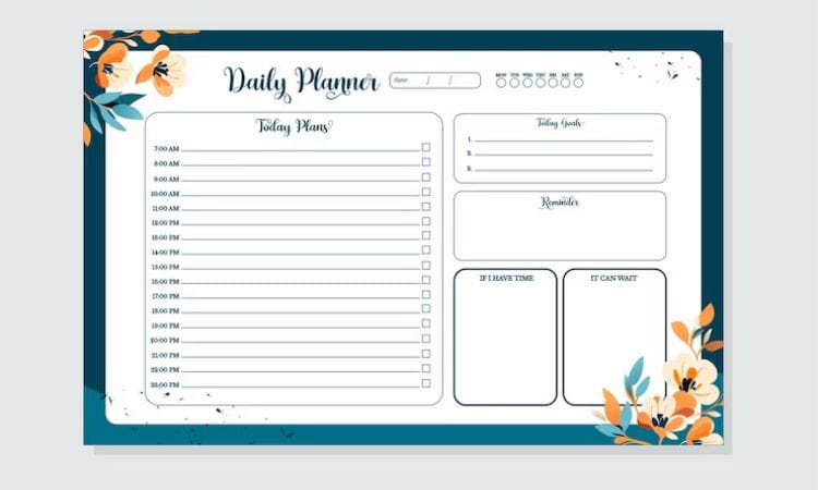 Top 10 Ways to Use a Daily Planner Effectively Every Day 1 Daily Planner