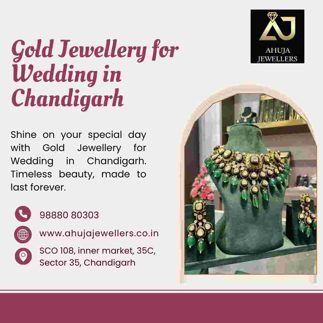 Gold Jewellery for Wedding in Chandigarh