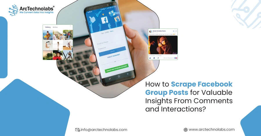 Facebook Group Posts Data Scraping