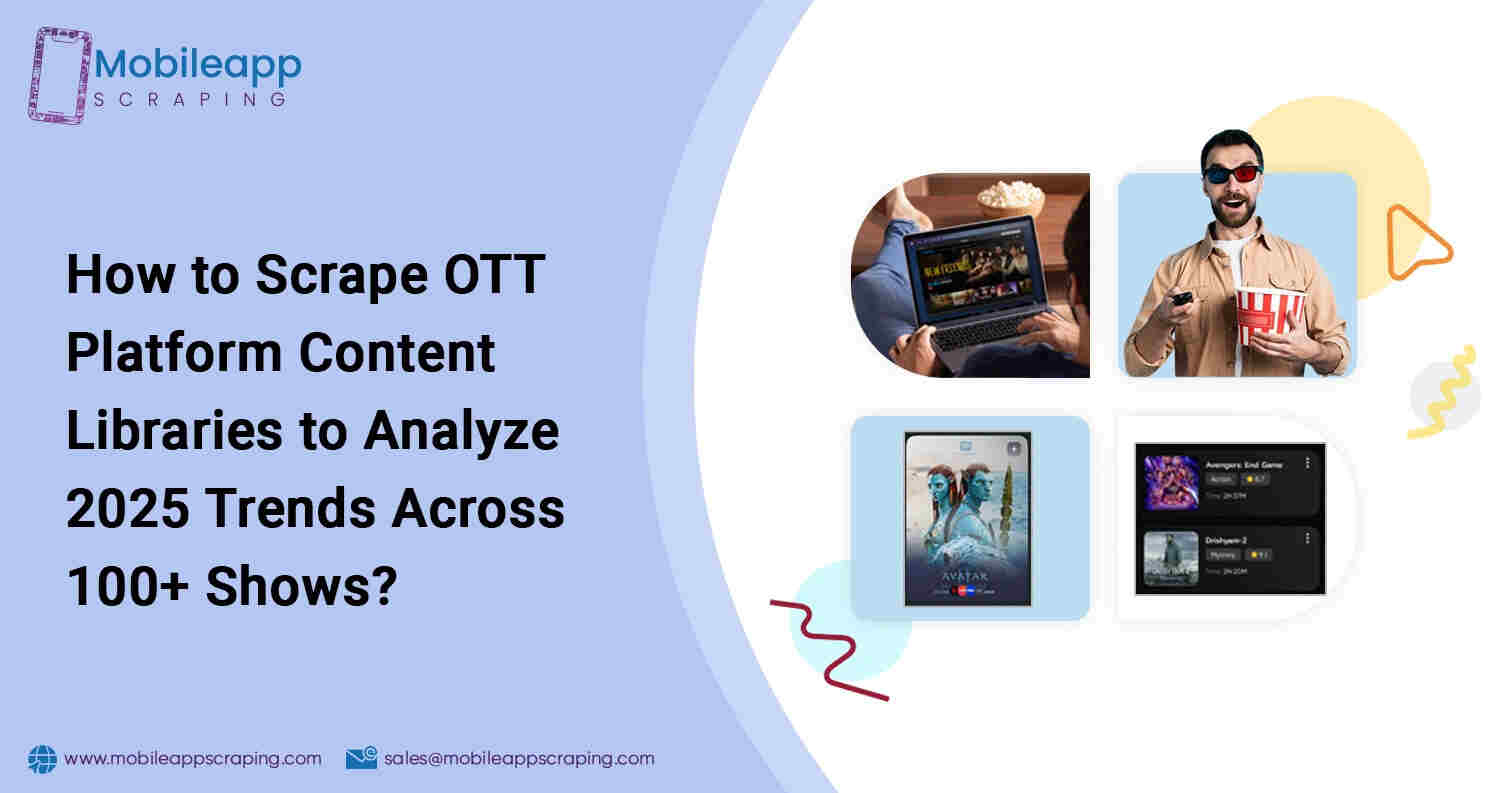 OTT Content Library Trend Scraping