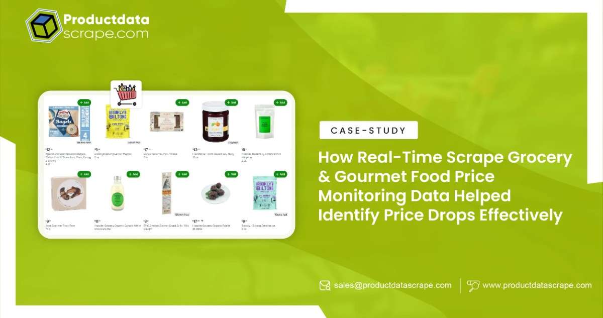 Real-Time Scrape Grocery & Gourmet Food Data