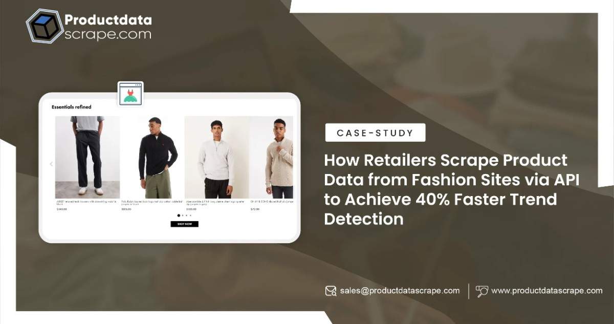 Scrape Product Data from Fashion Sites via API