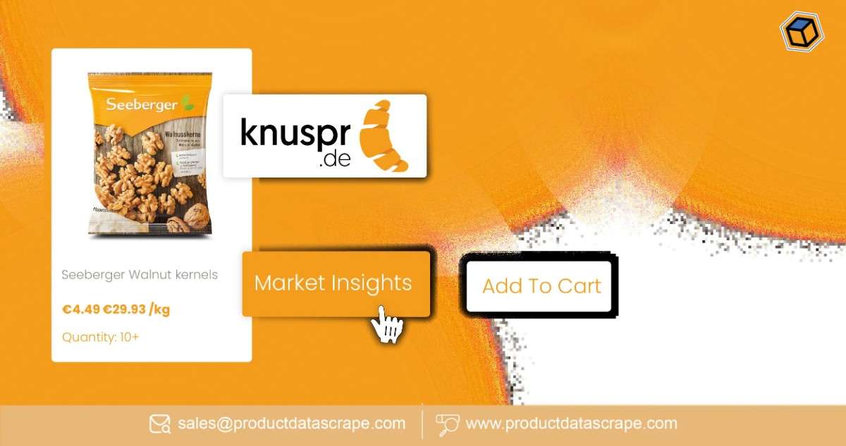 Knuspr Product Data Scraping API for Market Insights