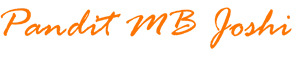 Unlock Your Future with Best astrologer in hubli 1 Pandit MB Joshi White Logo