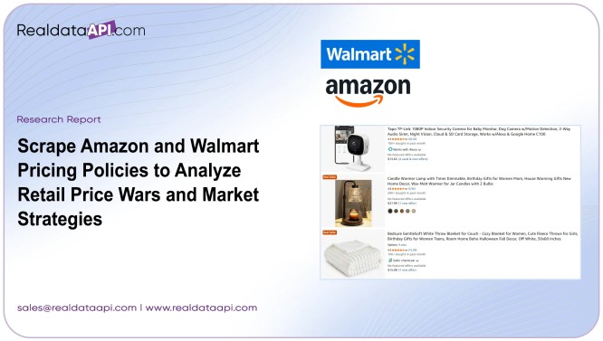 Scrape Amazon & Walmart Prices – Market Strategy