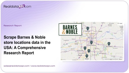 Scrape Barnes & Noble Store Locations Data in the USA