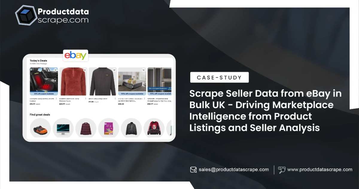 Scrape Seller Data from eBay in Bulk UK